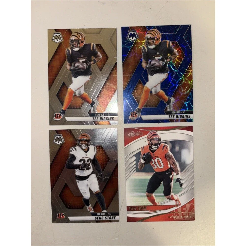 Lot Of 4 Bengals Sports Cards